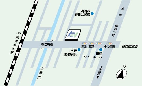 本社地図